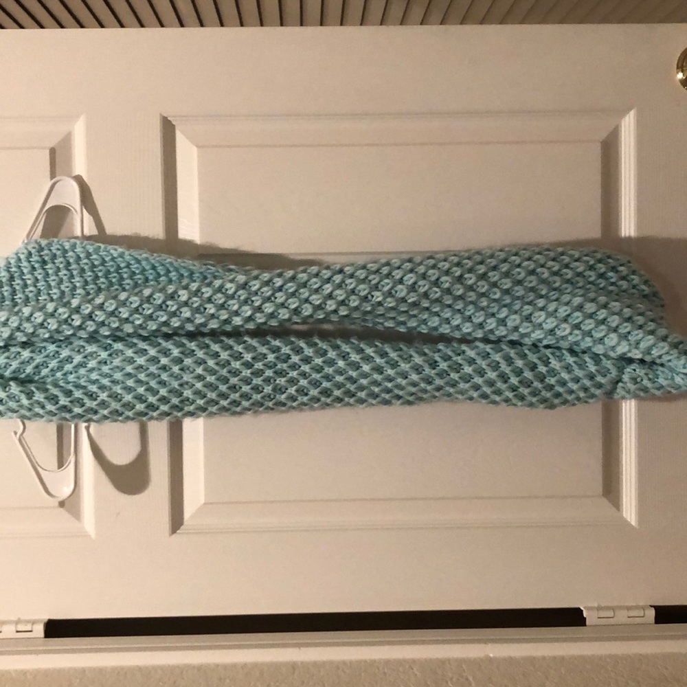 Blue and very warm scarf